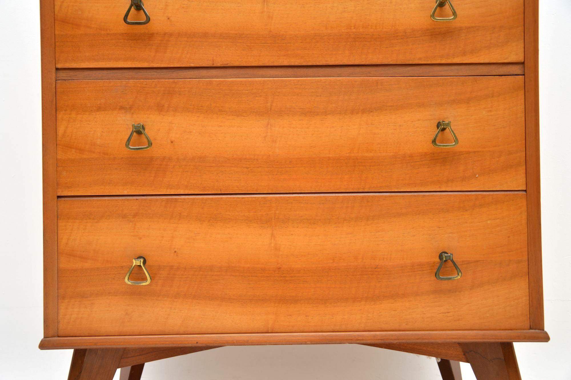 1960s Vintage Walnut Chest of Drawers by Alfred Cox 2