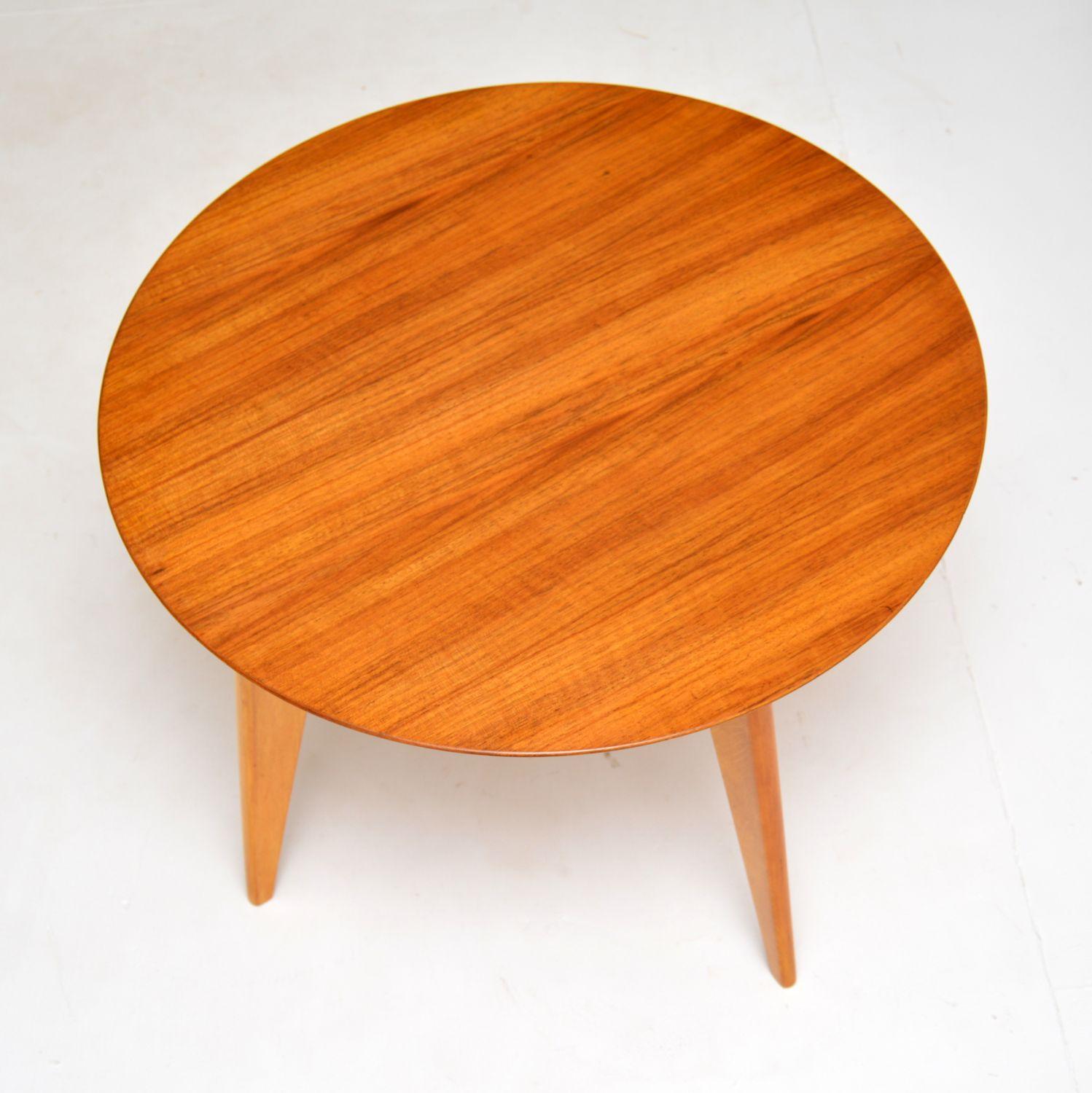 Mid-Century Modern 1960’s Vintage Walnut Coffee Table by H. Shaw