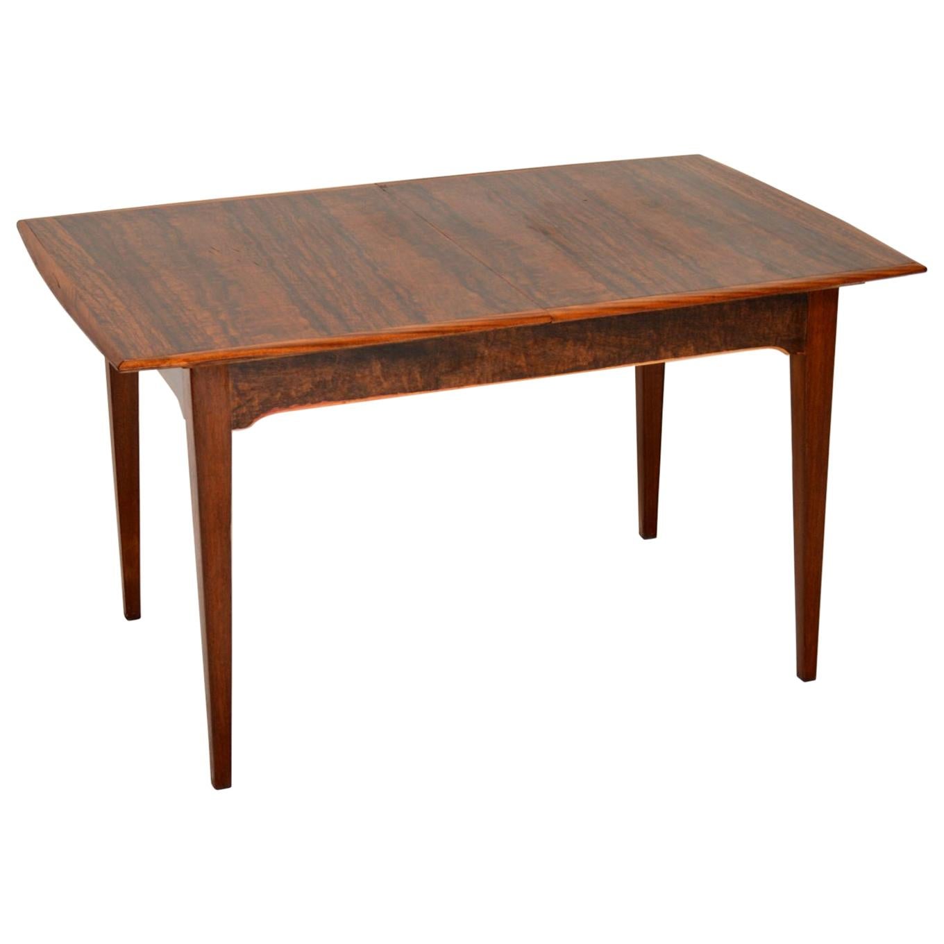 1960s Vintage Walnut Dining Table by Alfred Cox
