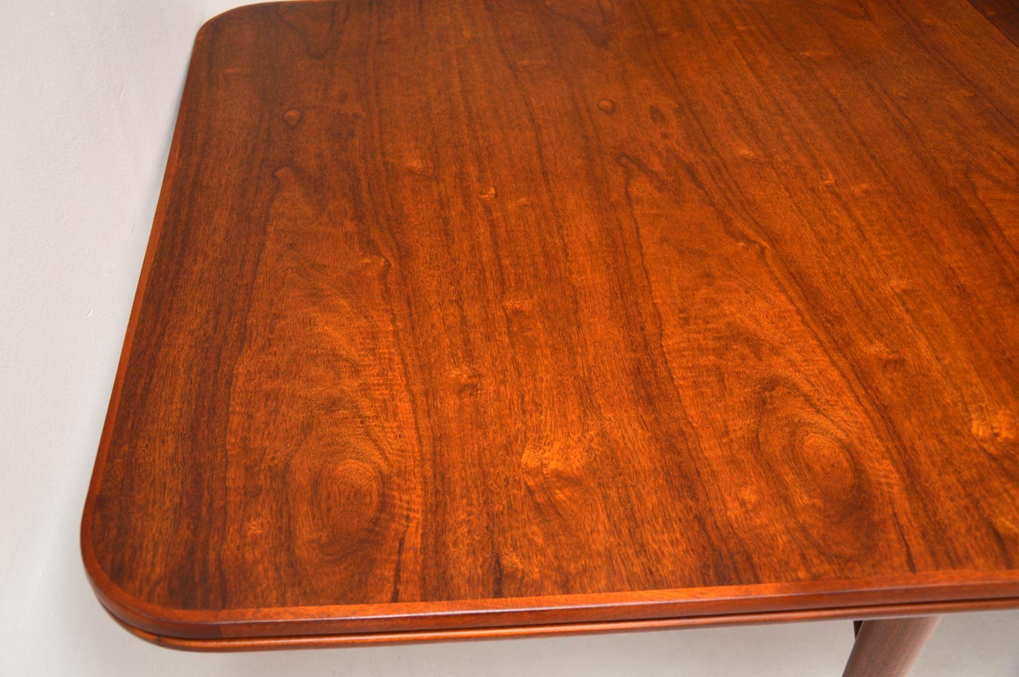 1960s Vintage Walnut Dining Table by Robert Heritage for Archie Shine 2
