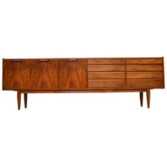 1960s Vintage Walnut Sideboard by Robert Heritage for Archie Shine