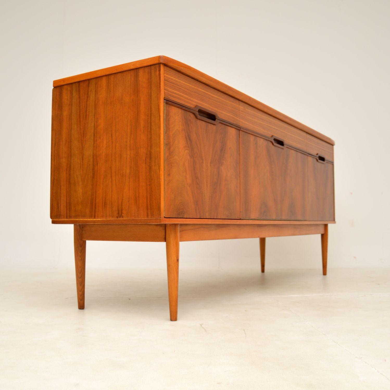 Vintage Walnut Sideboard, circa 1960s In Good Condition In London, GB