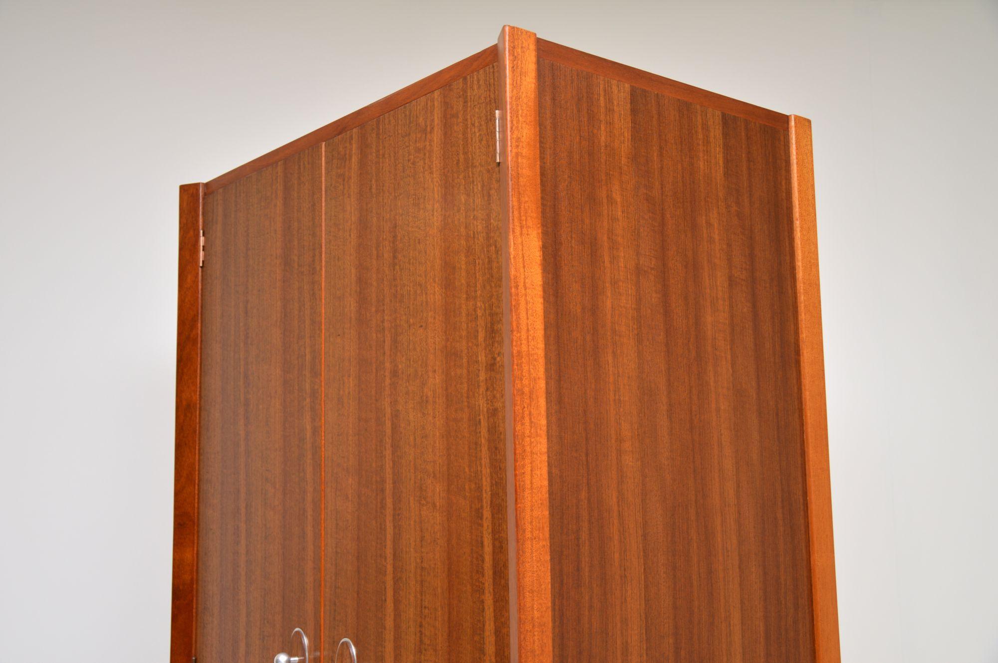 1960s Vintage Walnut Wardrobe by John Herbert for Younger 2