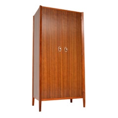 1960s Vintage Walnut Wardrobe by John Herbert for Younger