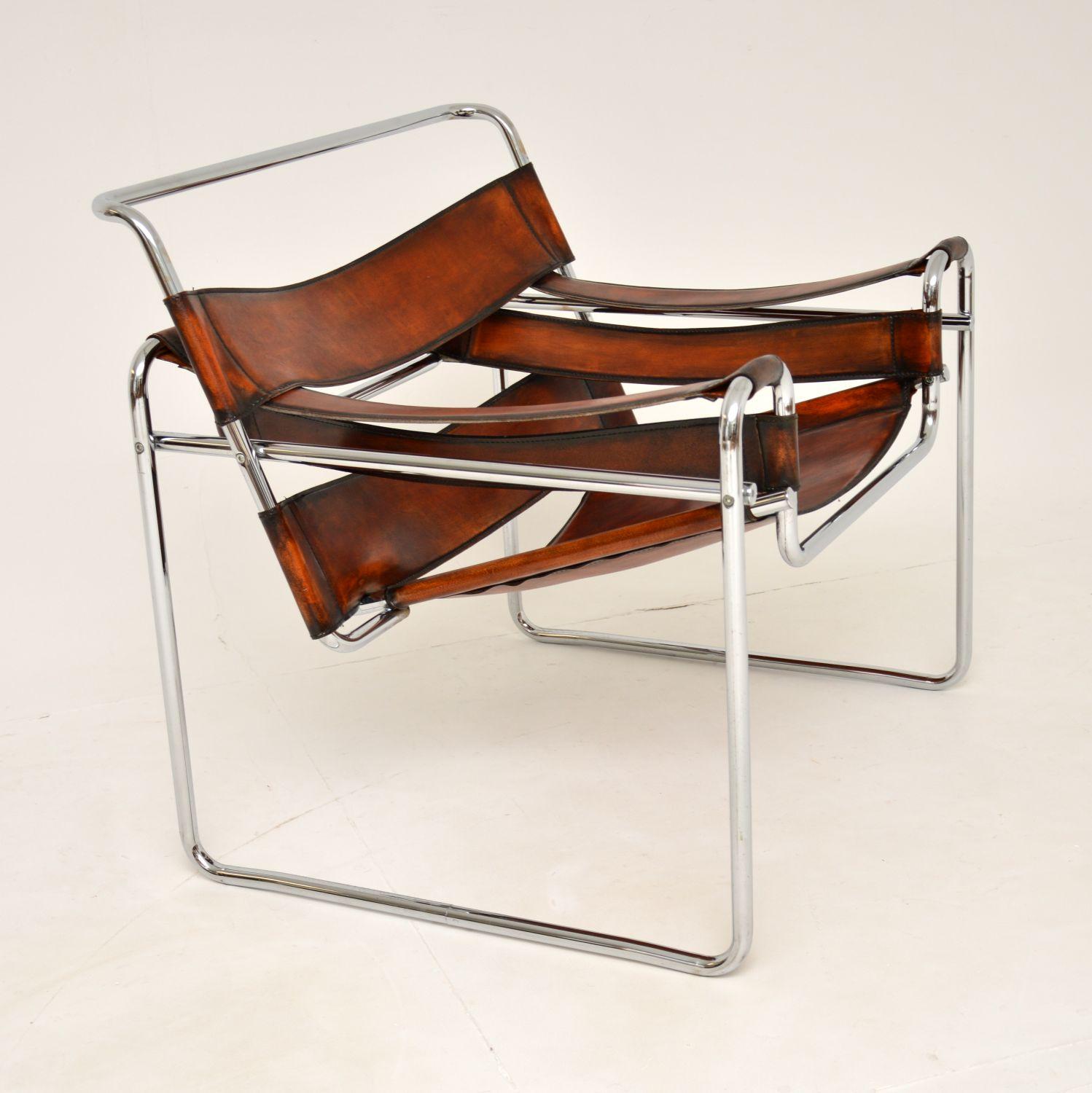20th Century 1960's Vintage Wassily Armchair by Marcel Breuer for Gavina