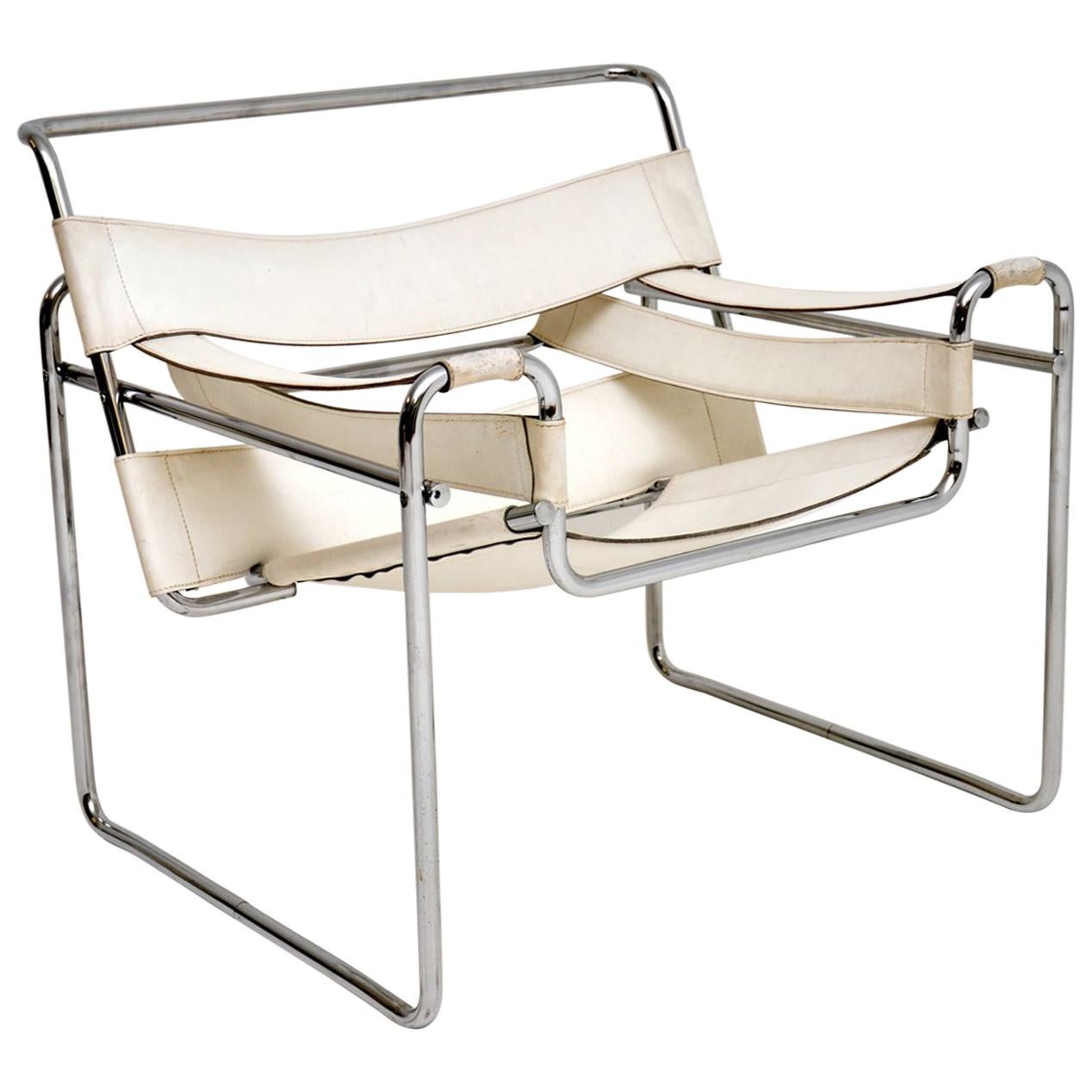 1960s Vintage Wassily Armchair by Marcel Breuer for Gavina