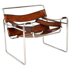 1960's Vintage Wassily Armchair by Marcel Breuer for Gavina