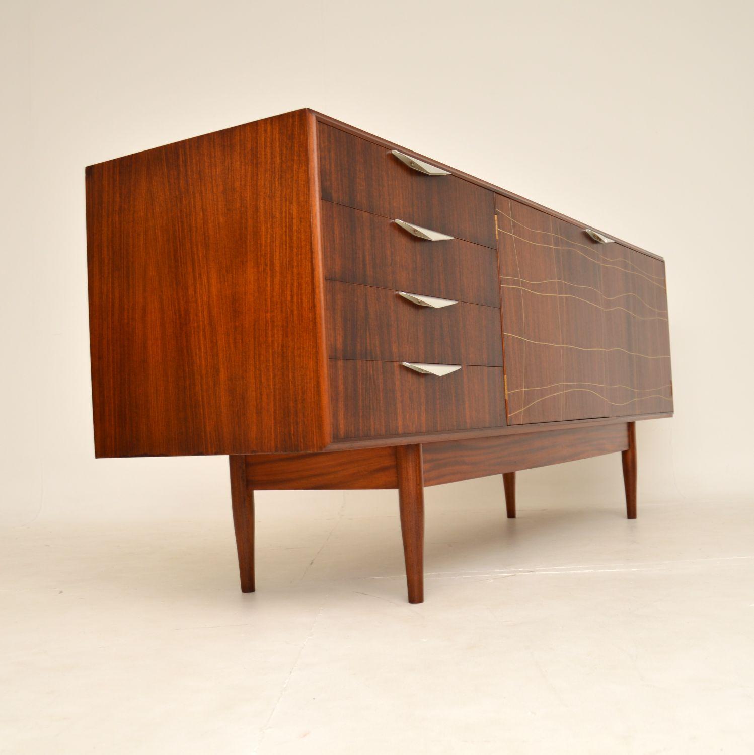 Mid-Century Modern 1960’s Vintage Inlaid Sideboard by Dalescraft