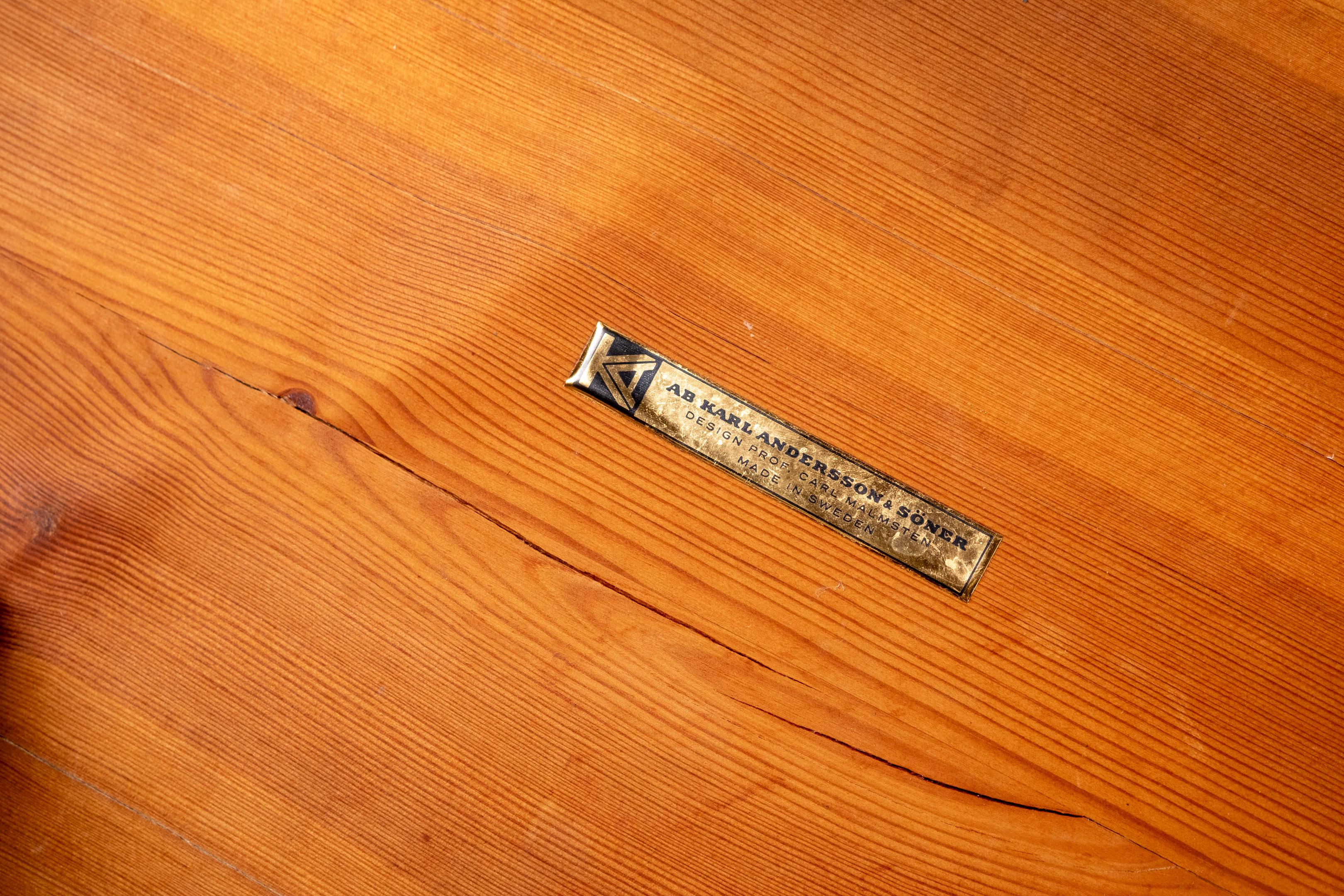 1960 Tabouret Visingsö par Carl Malmsten, Suède en vente 8