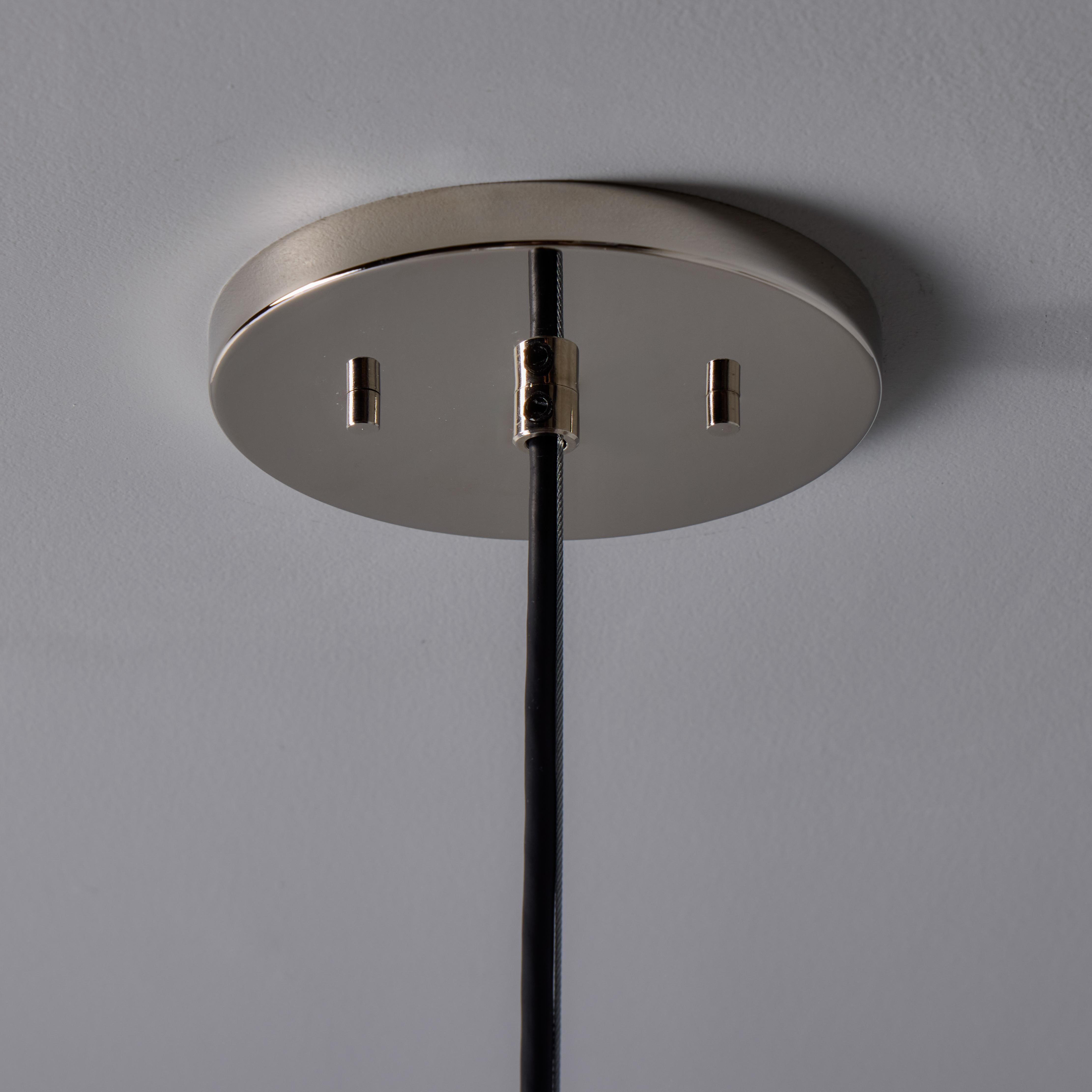 Lampada a sospensione in vetro soffiato di Murano Vistosi Model #L261 