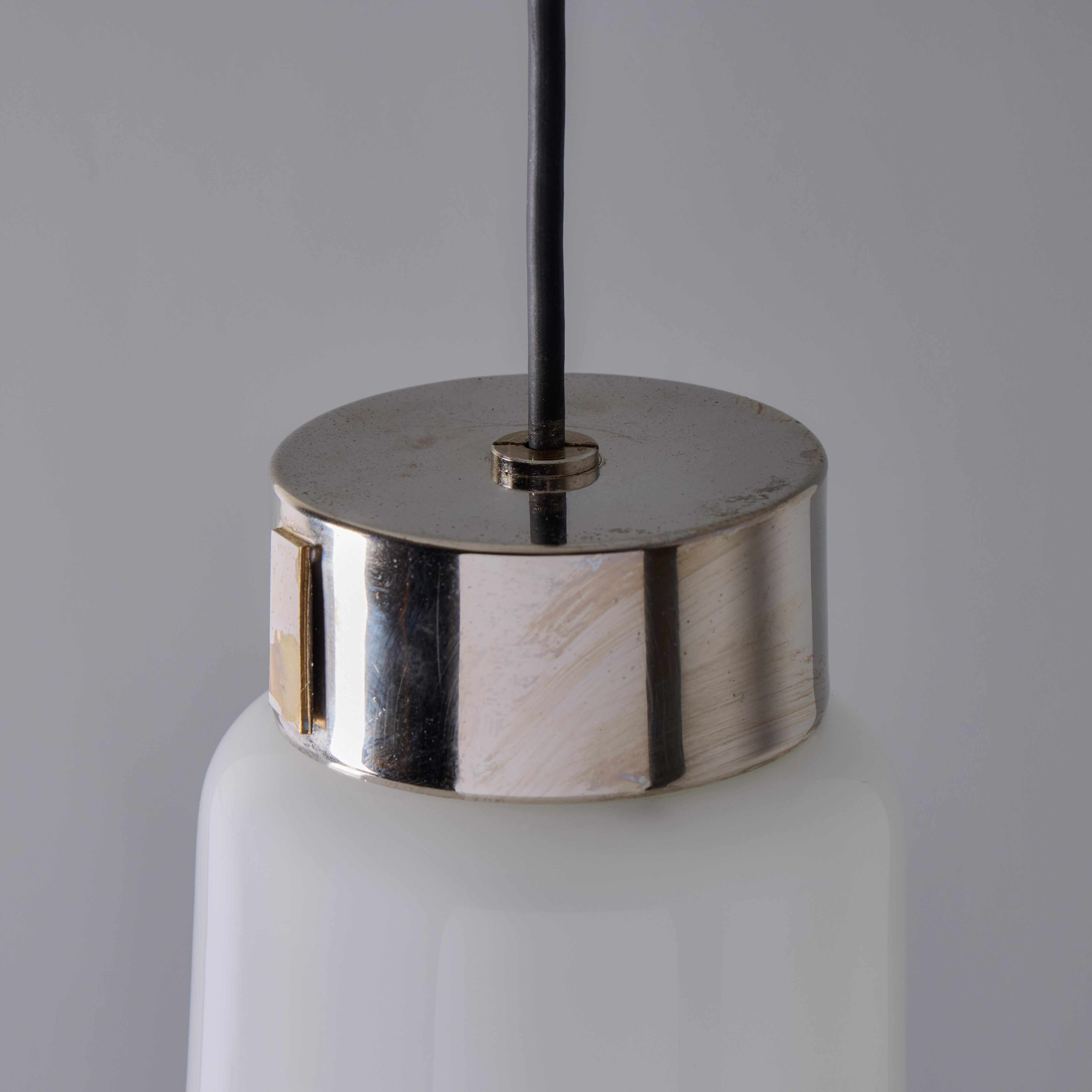 Lampada a sospensione in vetro soffiato di Murano Vistosi Model #L261 