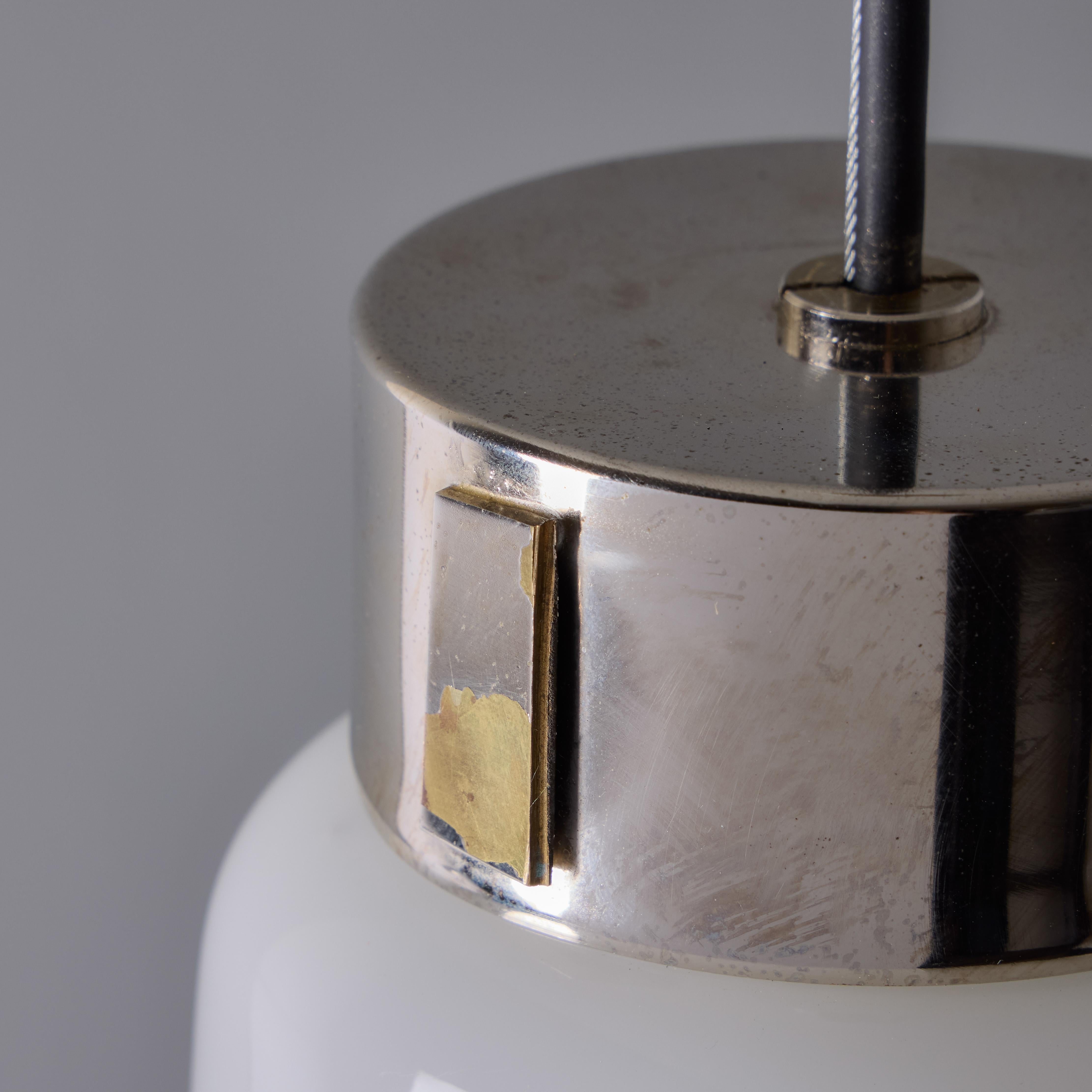 Lampada a sospensione in vetro soffiato di Murano Vistosi Model #L261 