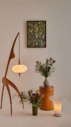 1960s Vistosi Model #L261 "Comare" Blown Murano Glass Table Lamp