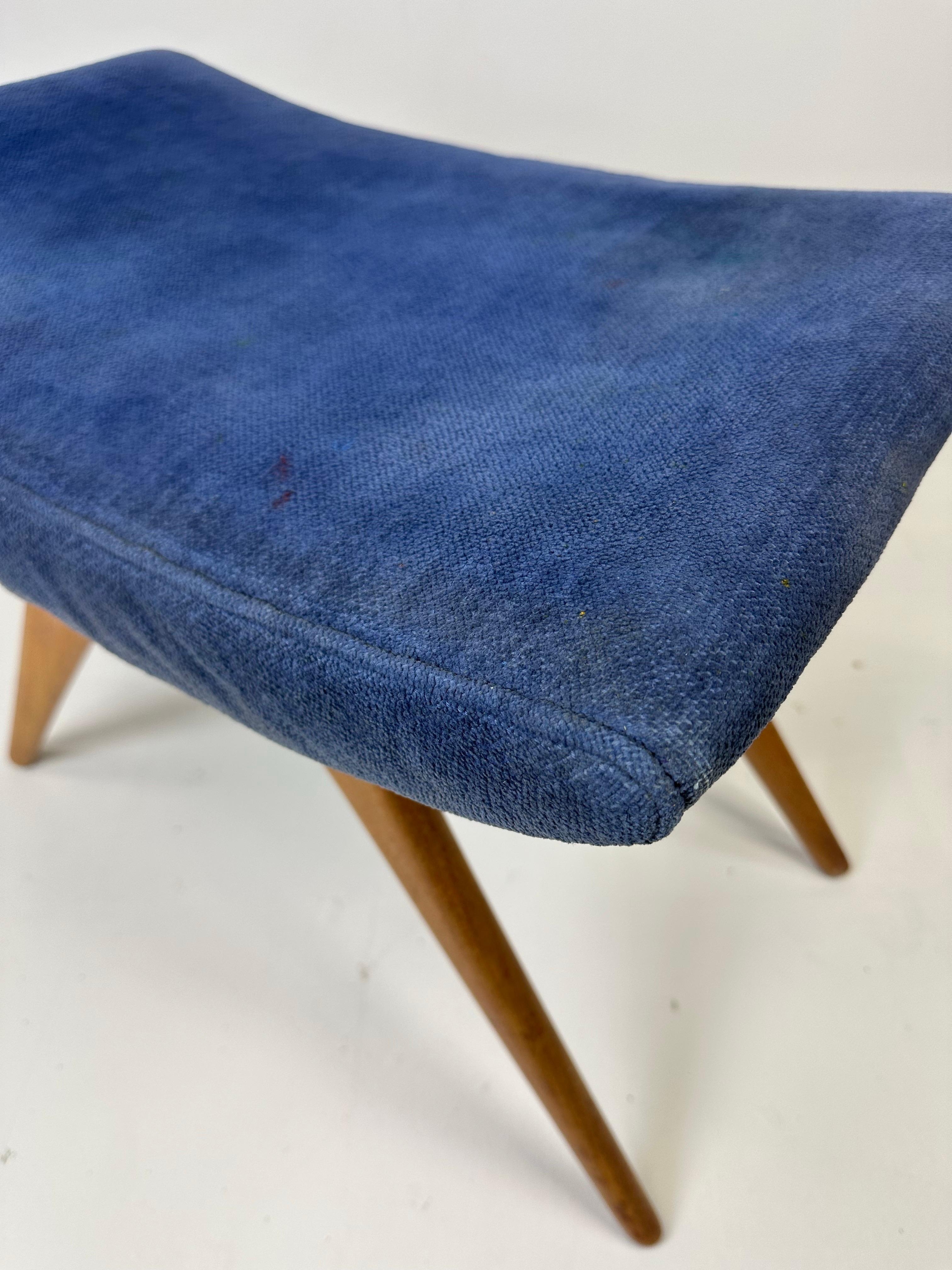 20th Century 1960's Vladimir Kagan Stool For Sale