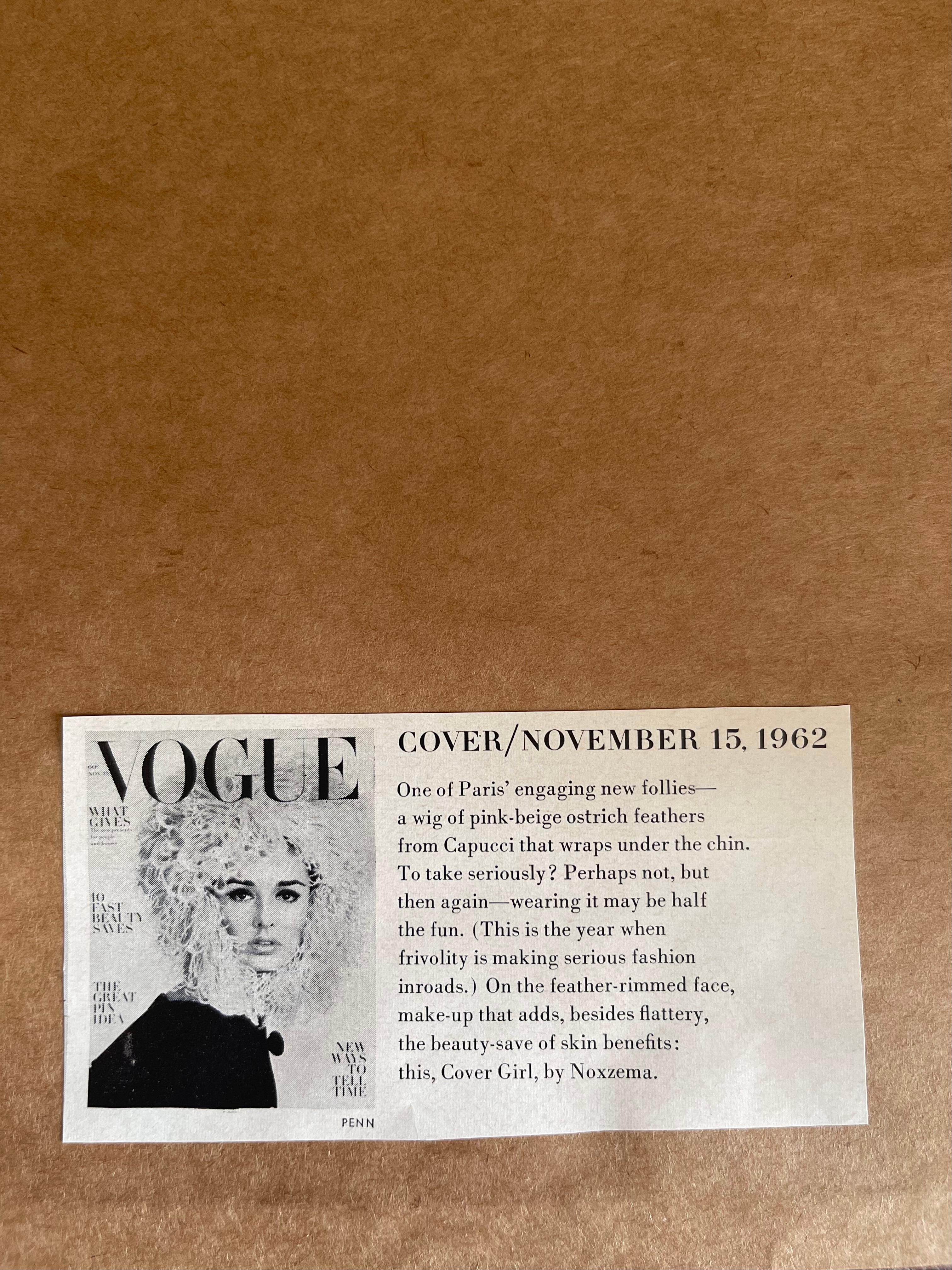 1960s Vogue Magazine Framed Covers, Set of 3 10