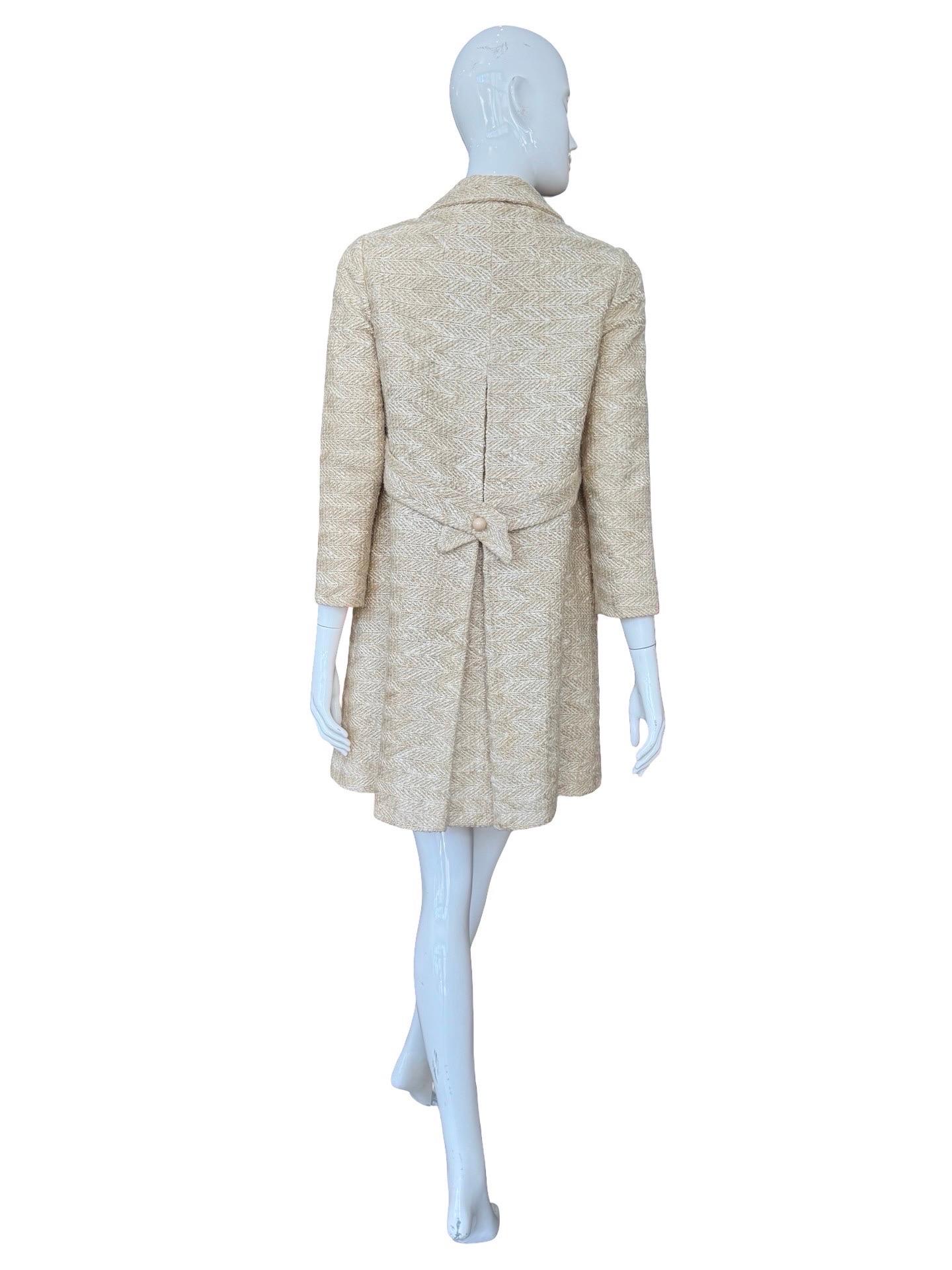 1960s VOLK Dallas Woven Coates en vente 3