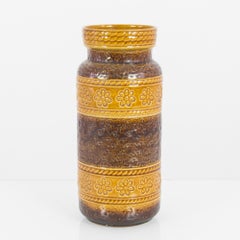 Vase en céramique de l'Allemagne de l'Ouest des années 1960