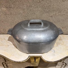 1960s Wagner Ware Magnalite 4265 Oval Roaster Lidded Dutch Oven