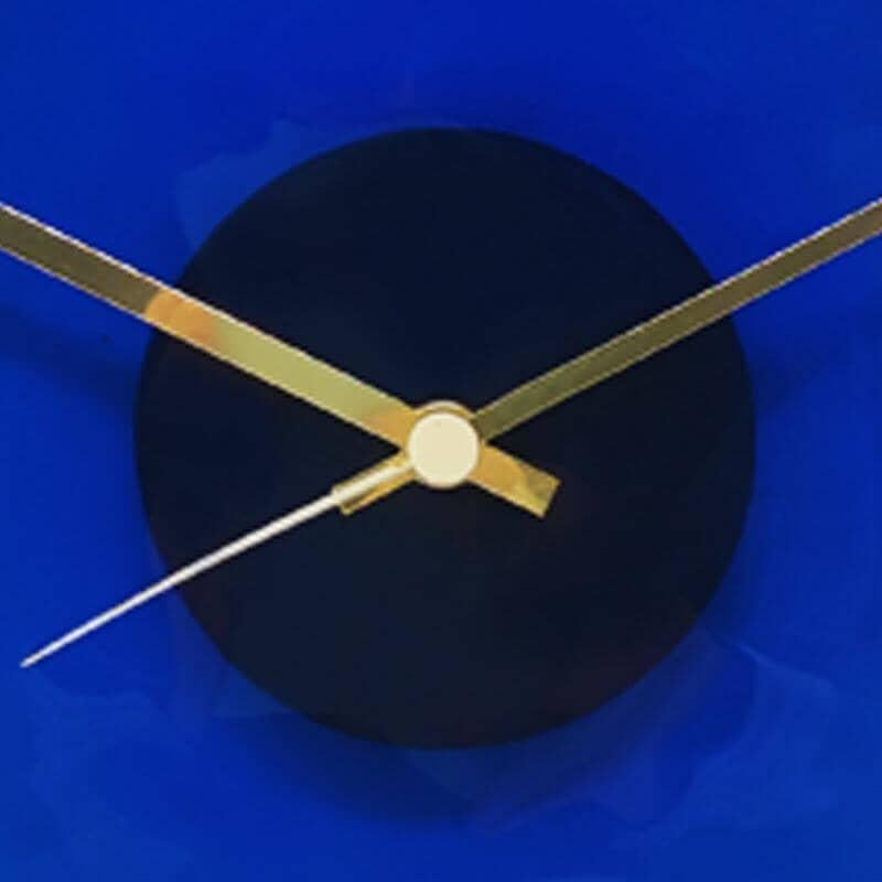 italien Horloge murale des années 1960 en verre Murano Glass by 