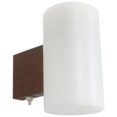 Vintage 1960s Wall Light Made by Luxus Vittsjö Sweden Design by Uno & Östen Kristiansson