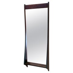 Miroir mural avec étagère des années 1960 par Aage Pedersen & Leif Hansen pour Vibi J