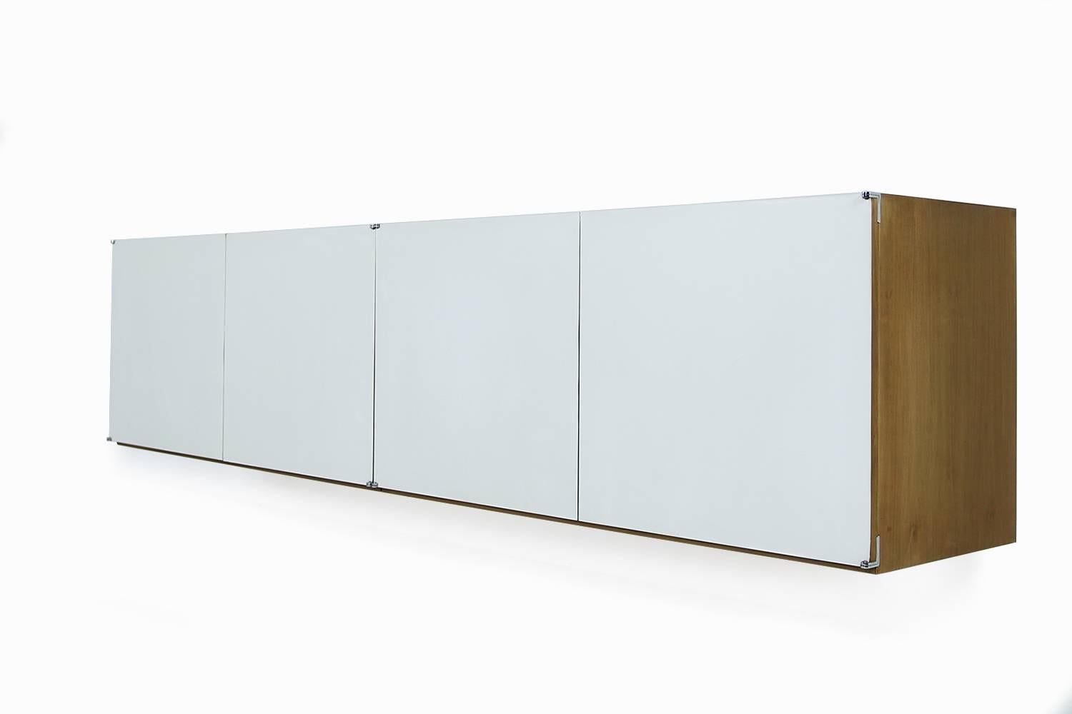 1960s Wall Mounted Sideboard Antoine Philippon & Jacqueline Lecoq, Bofinger 1961 6