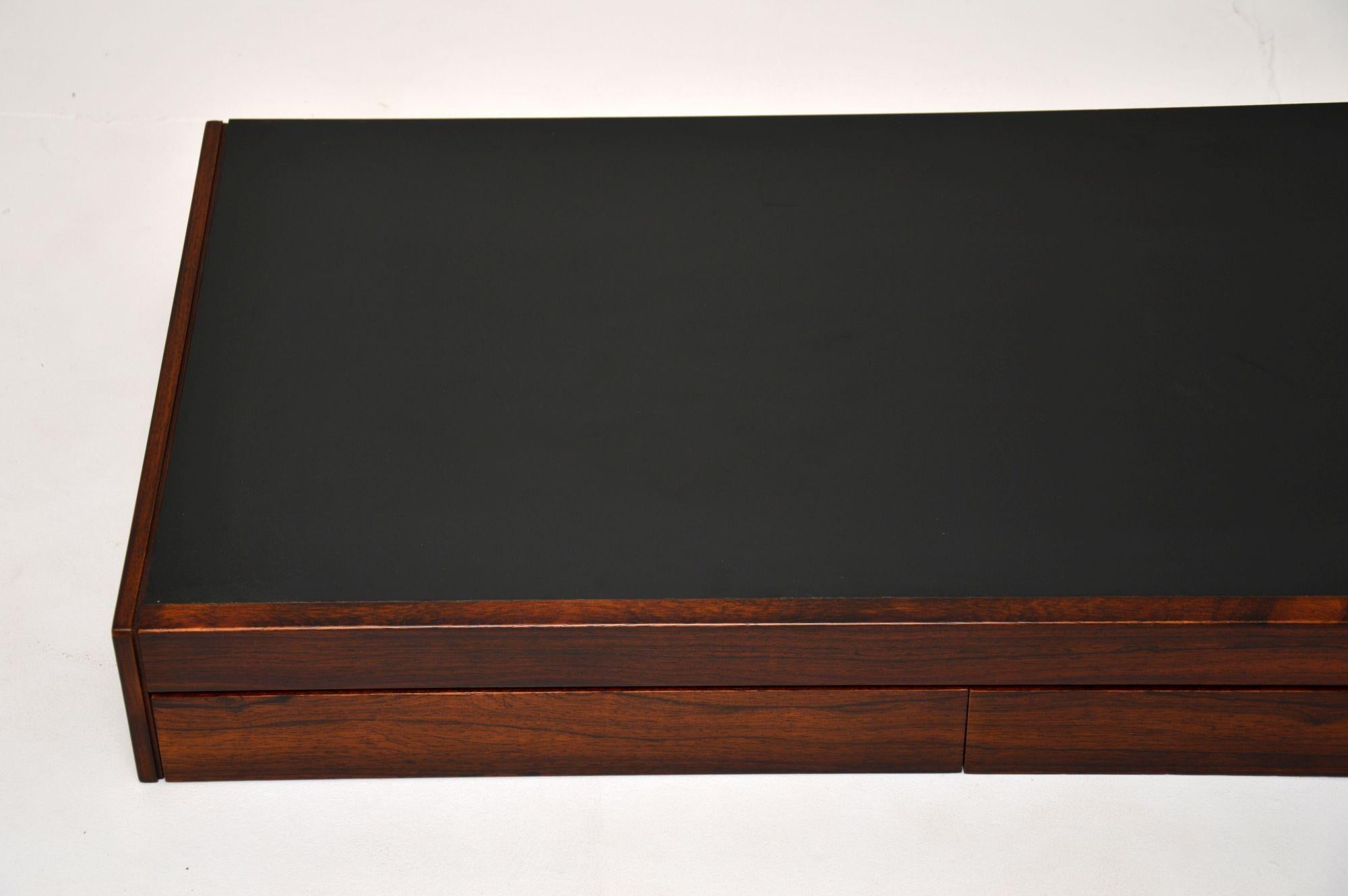 English 1960's Wall Mounting Desk / Side Table by Robert Heritage