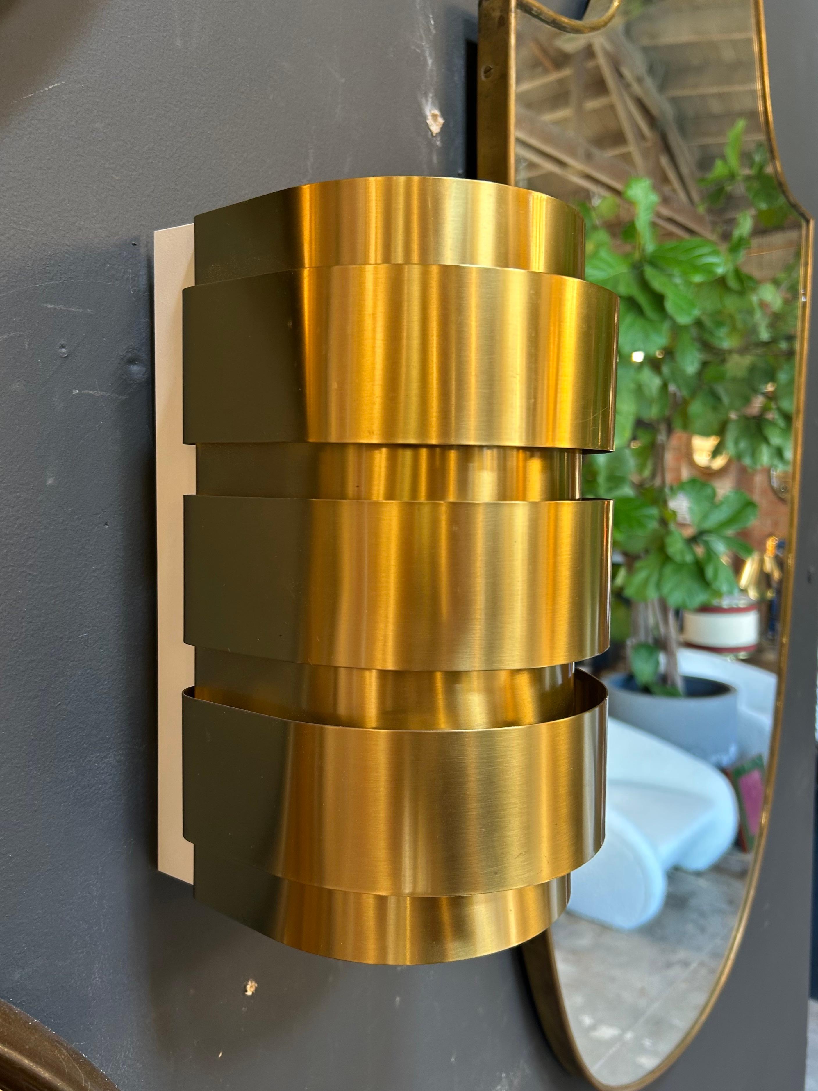 Mid-Century Modern 1960s wall sconces by Hans-Agne Jakobsson For Sale