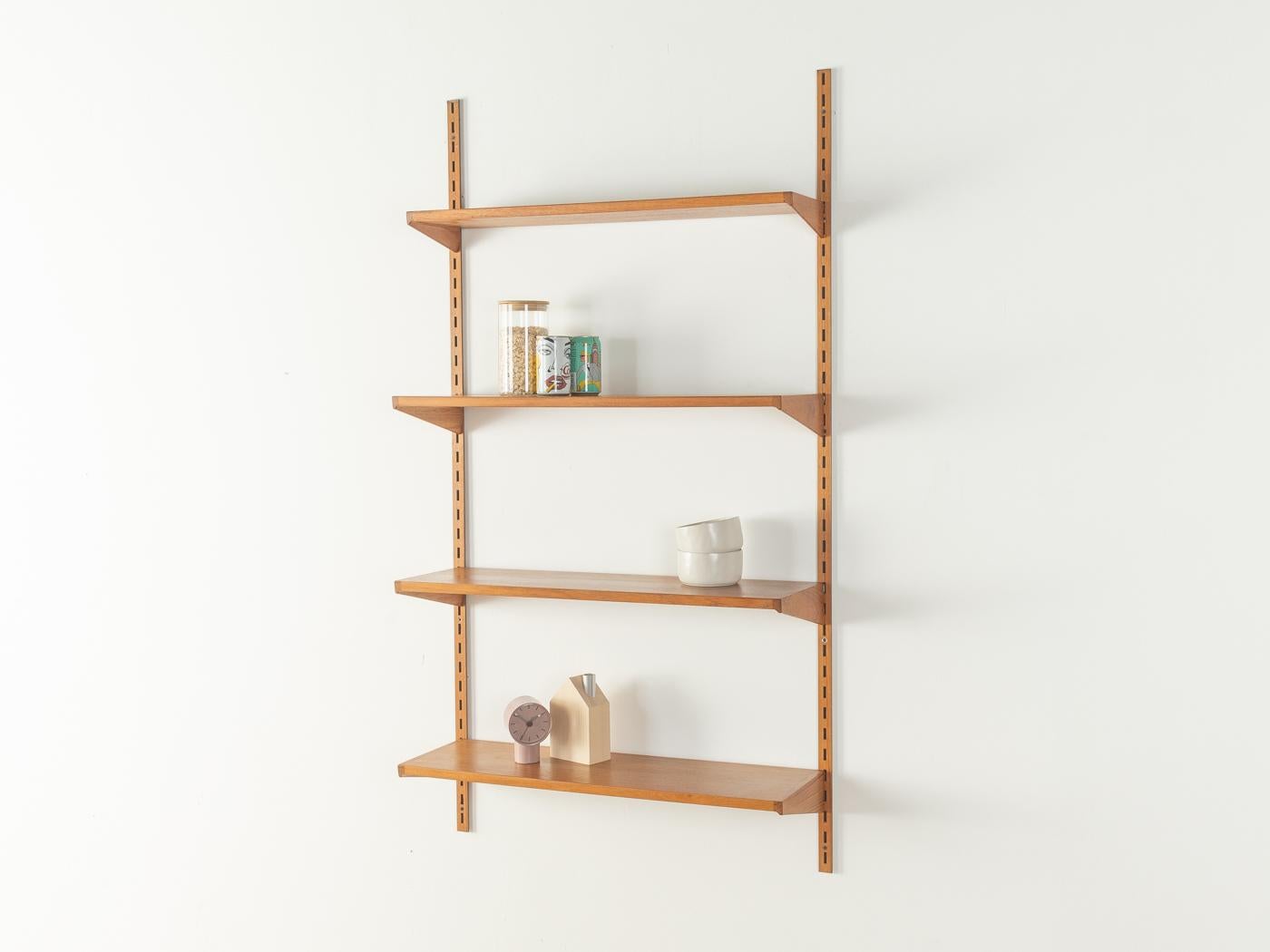1960s Wall shelf, Kai Kristiansen, FM Møbler In Good Condition For Sale In Neuss, NW