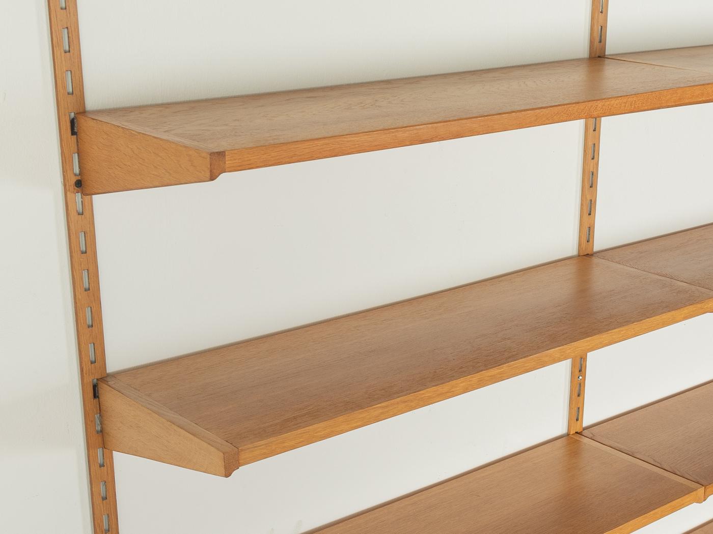 1960s Wall shelf, Kai Kristiansen, FM Møbler In Good Condition For Sale In Neuss, NW