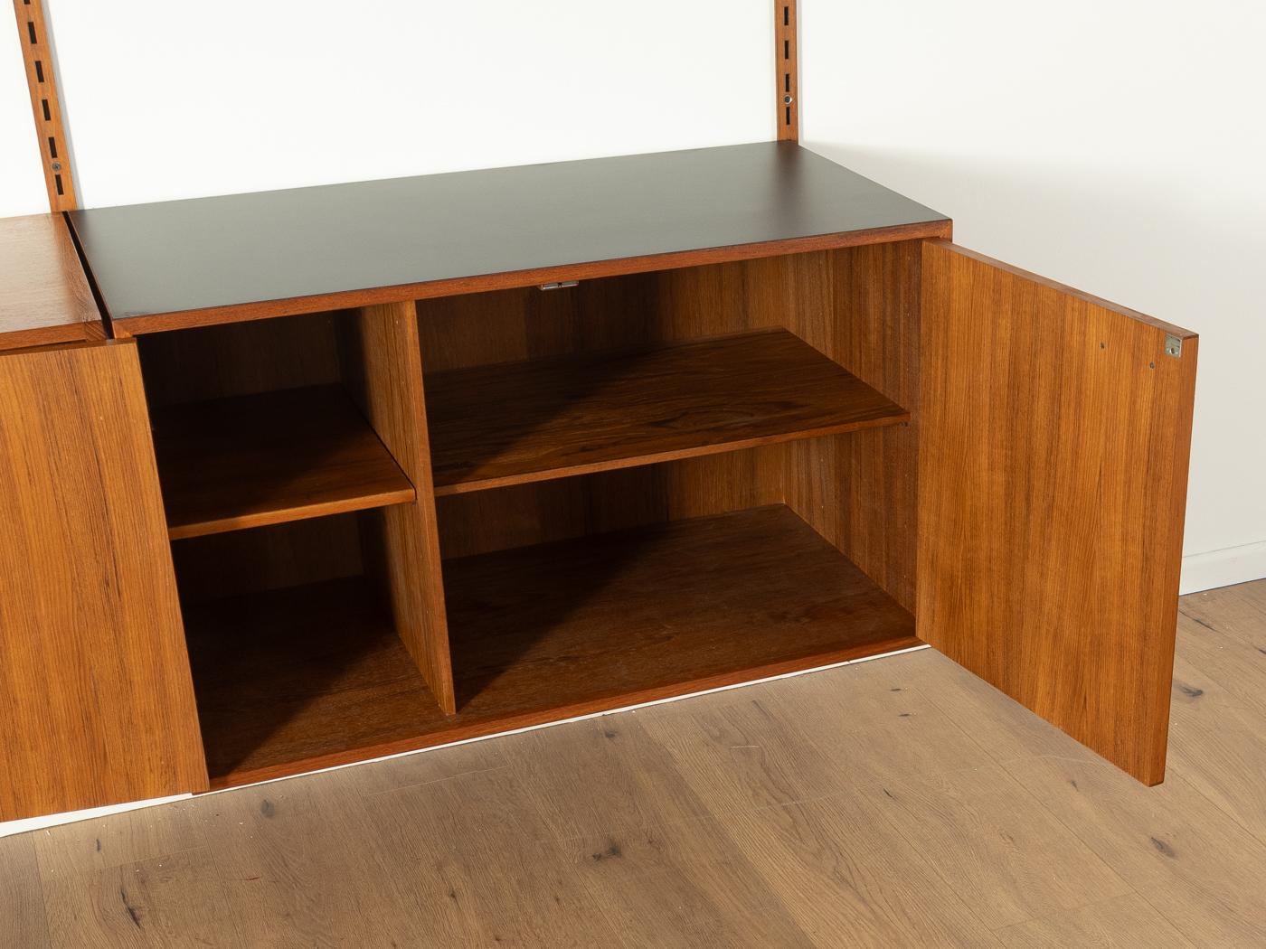 1960s Wall shelf, Kai Kristiansen, FM Møbler For Sale 1