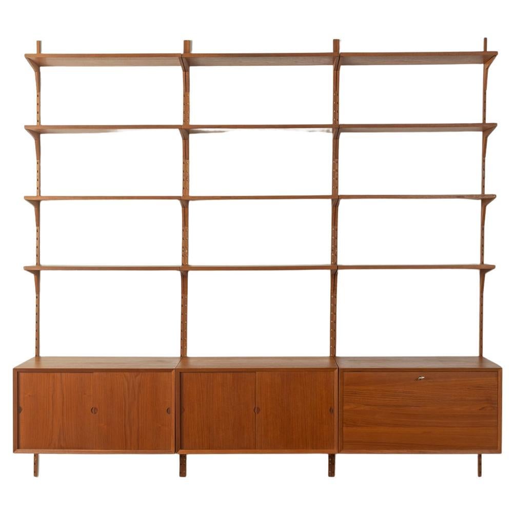 Étagère murale des années 1960, Poul Cadovius