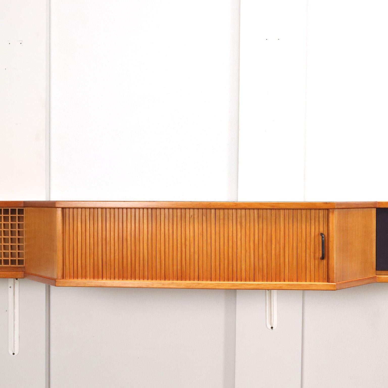 Mid-20th Century 1960's Wall Unit Cabinet