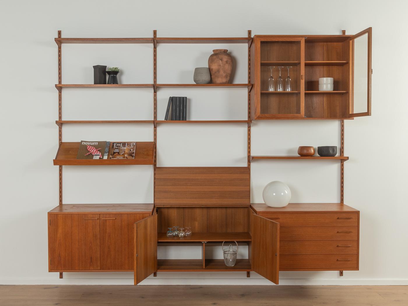 Danish 1960s Wall unit, Kai Kristiansen