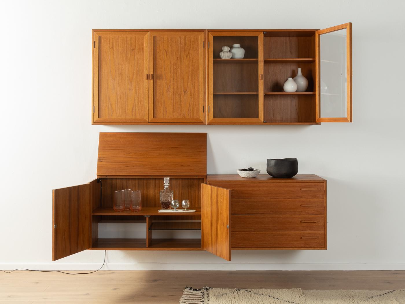  1960s Wall unit, Kai Kristiansen  In Good Condition For Sale In Neuss, NW