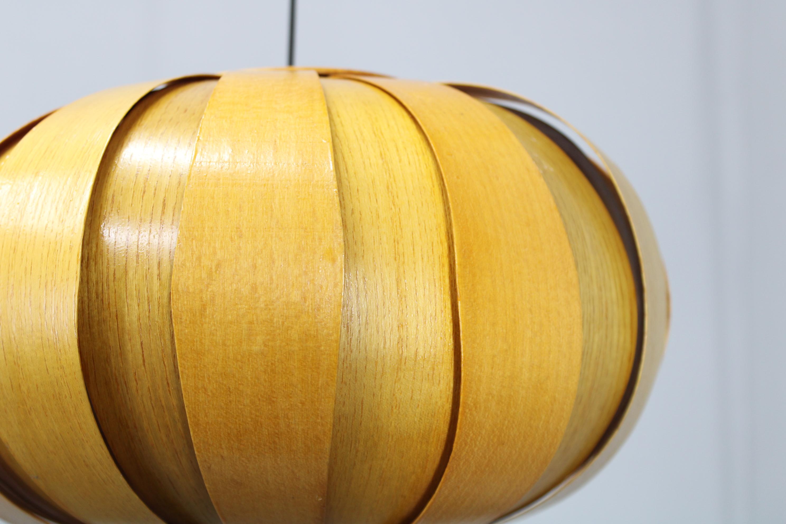 1960s Wall Wooden Lamp by Pokrok Zilina , Czechoslovakia For Sale 8