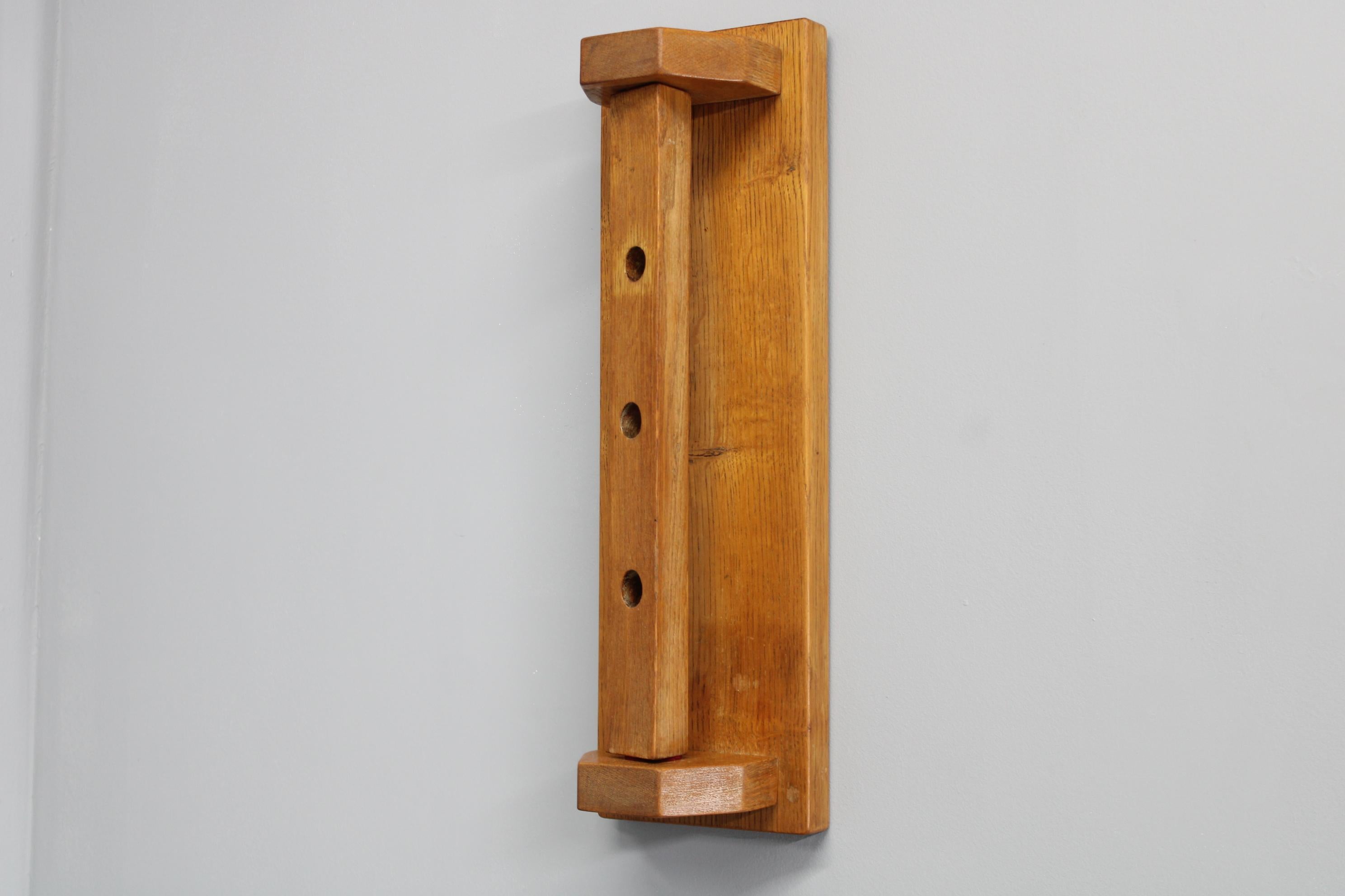 1960s Wall Wooden Lamp by Pokrok Zilina , Czechoslovakia For Sale 4