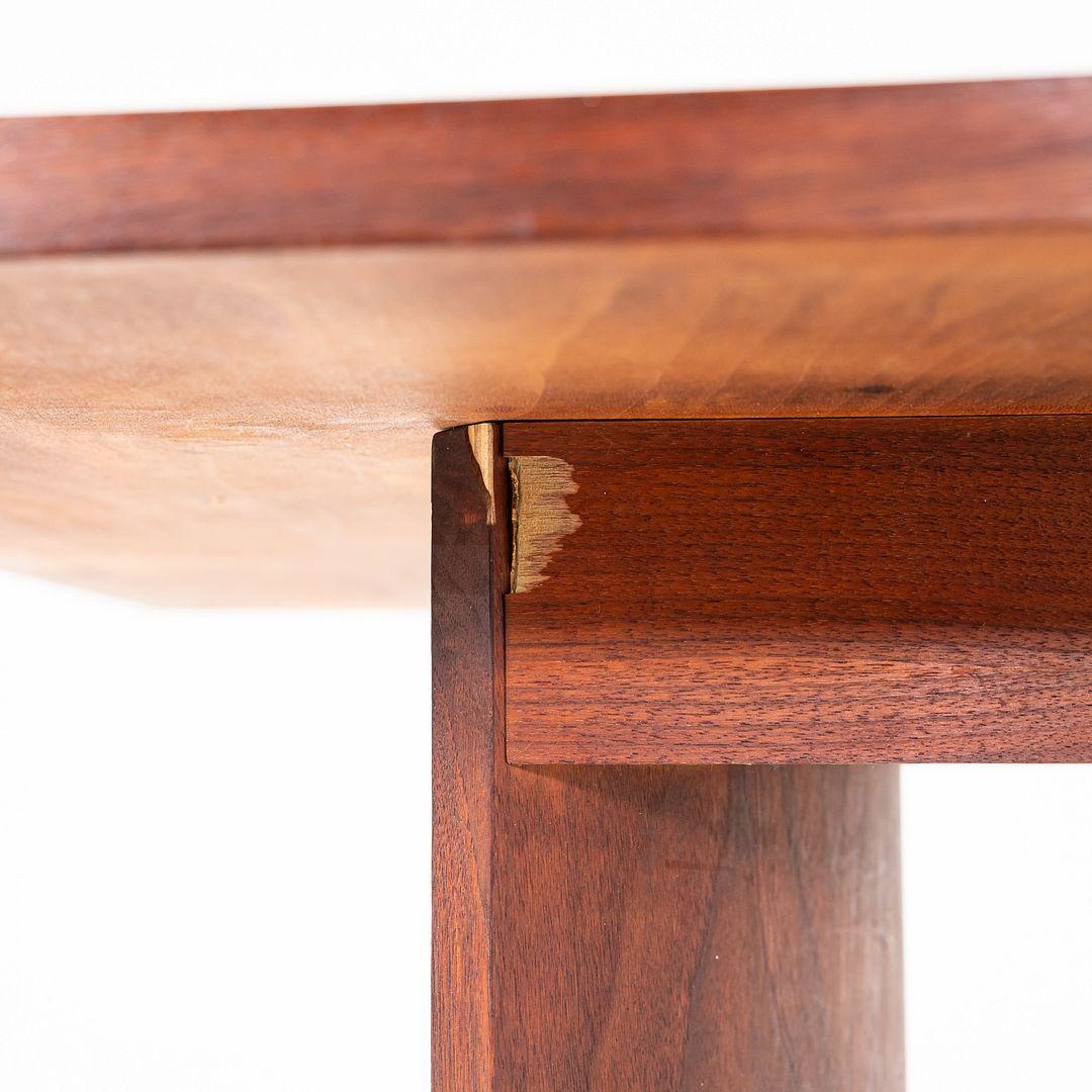 1960s Walnut Dining Table Attributed to Jack Cartwright for Founders, 72-112 For Sale 1