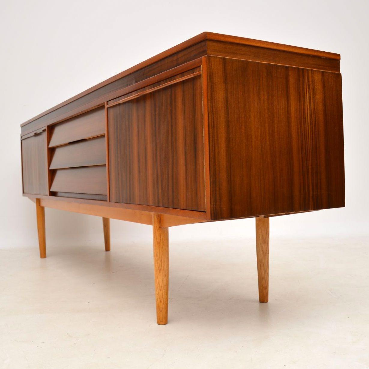 1960s Walnut Sideboard by Morris of Glasgow In Good Condition In London, GB