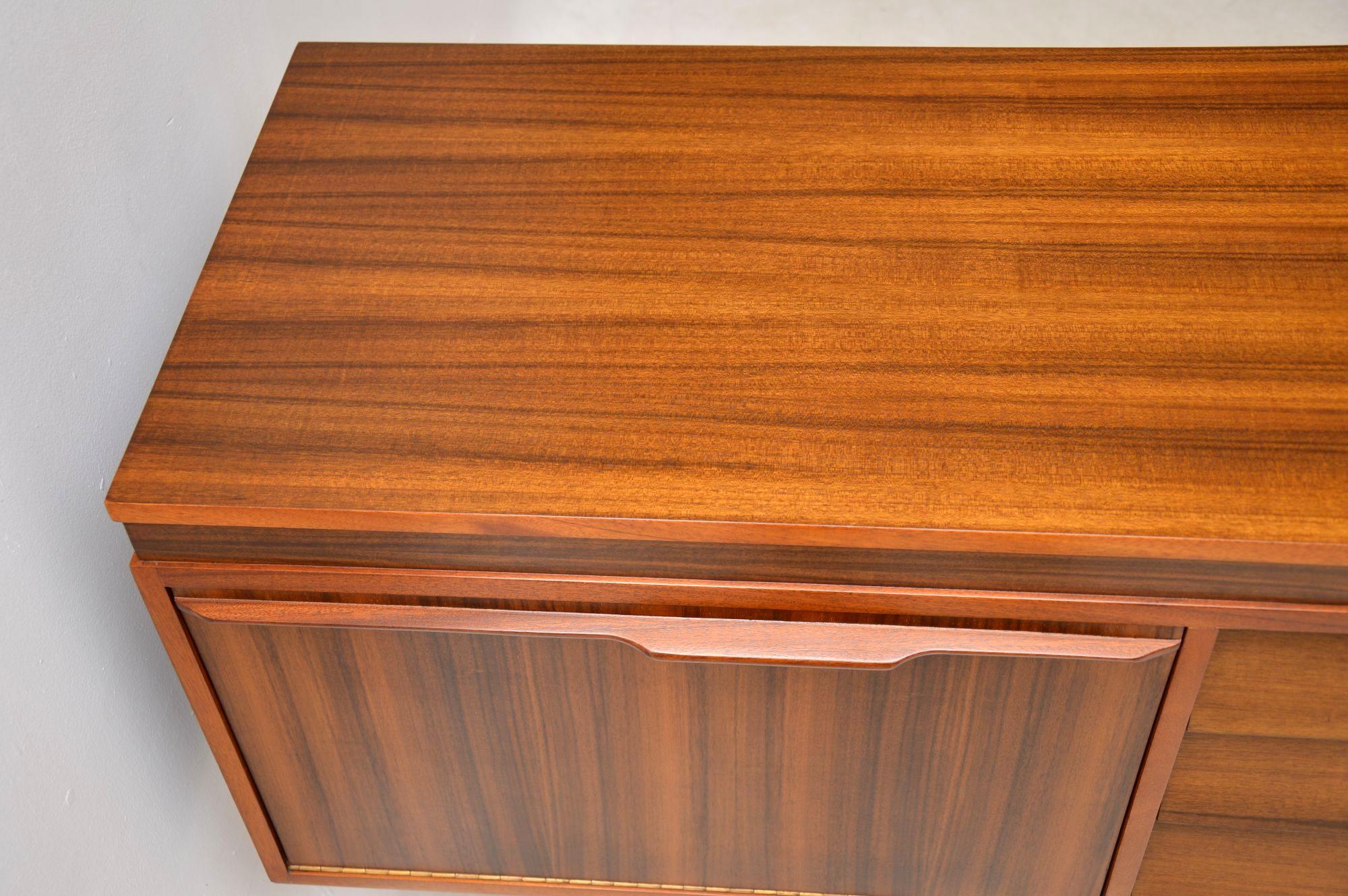 Mid-20th Century 1960s Walnut Sideboard by Morris of Glasgow