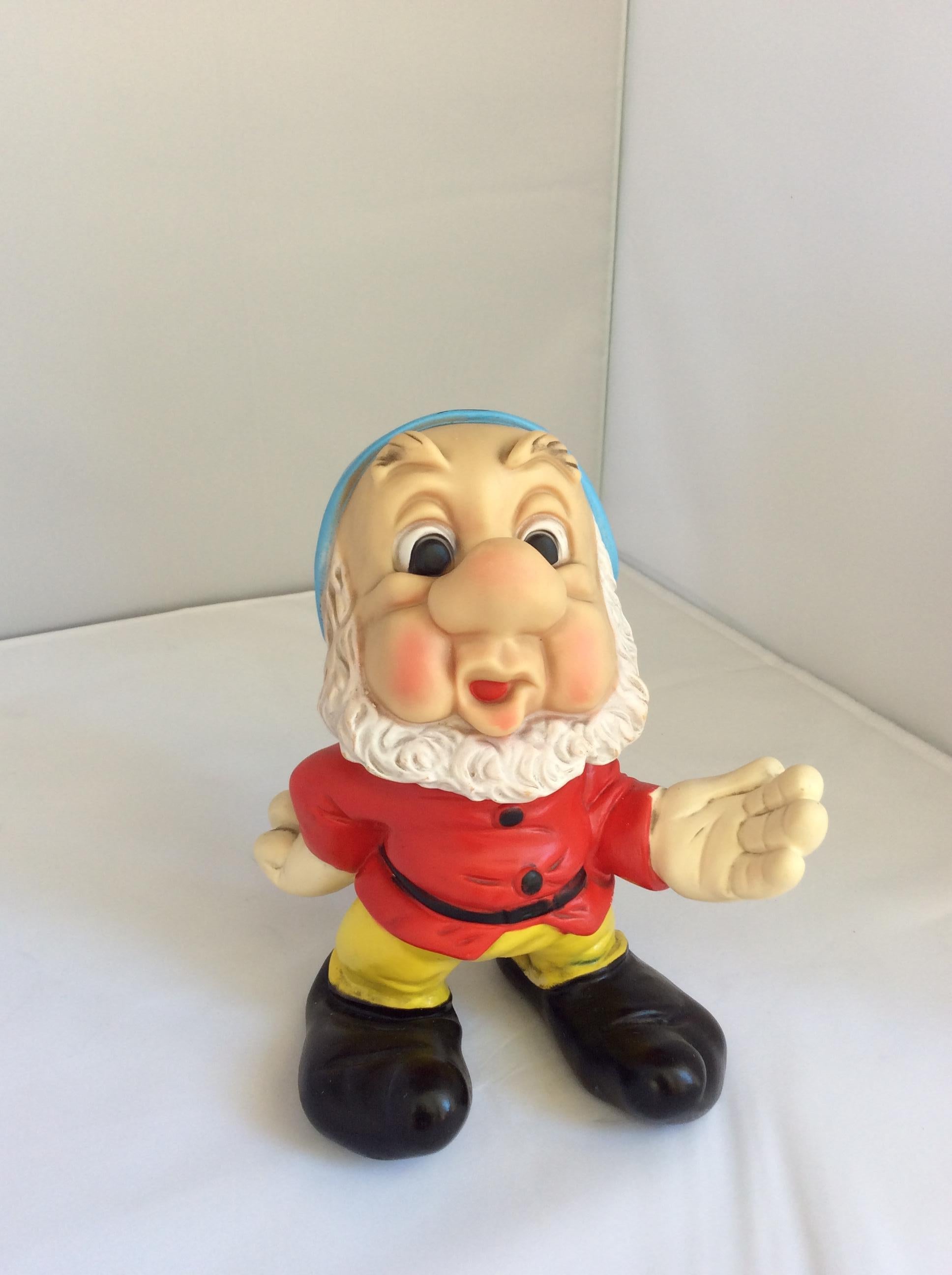 Mid-Century Modern Iconic American Collectors Snow White and the Seven Dwarfs Whistling Toys