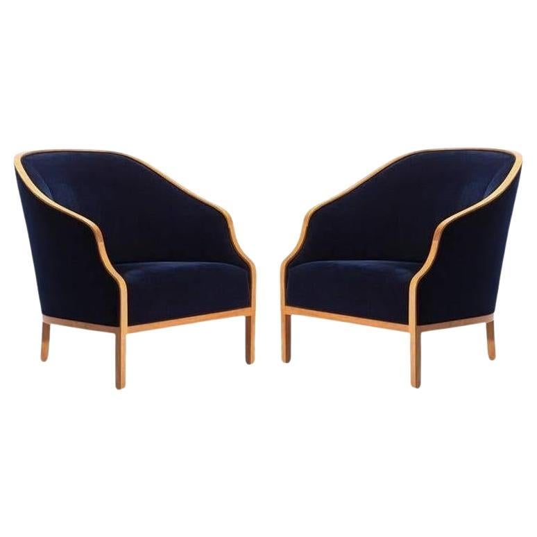 1960's Ward Bennett for Brickel Associates 'BANKER' Chairs