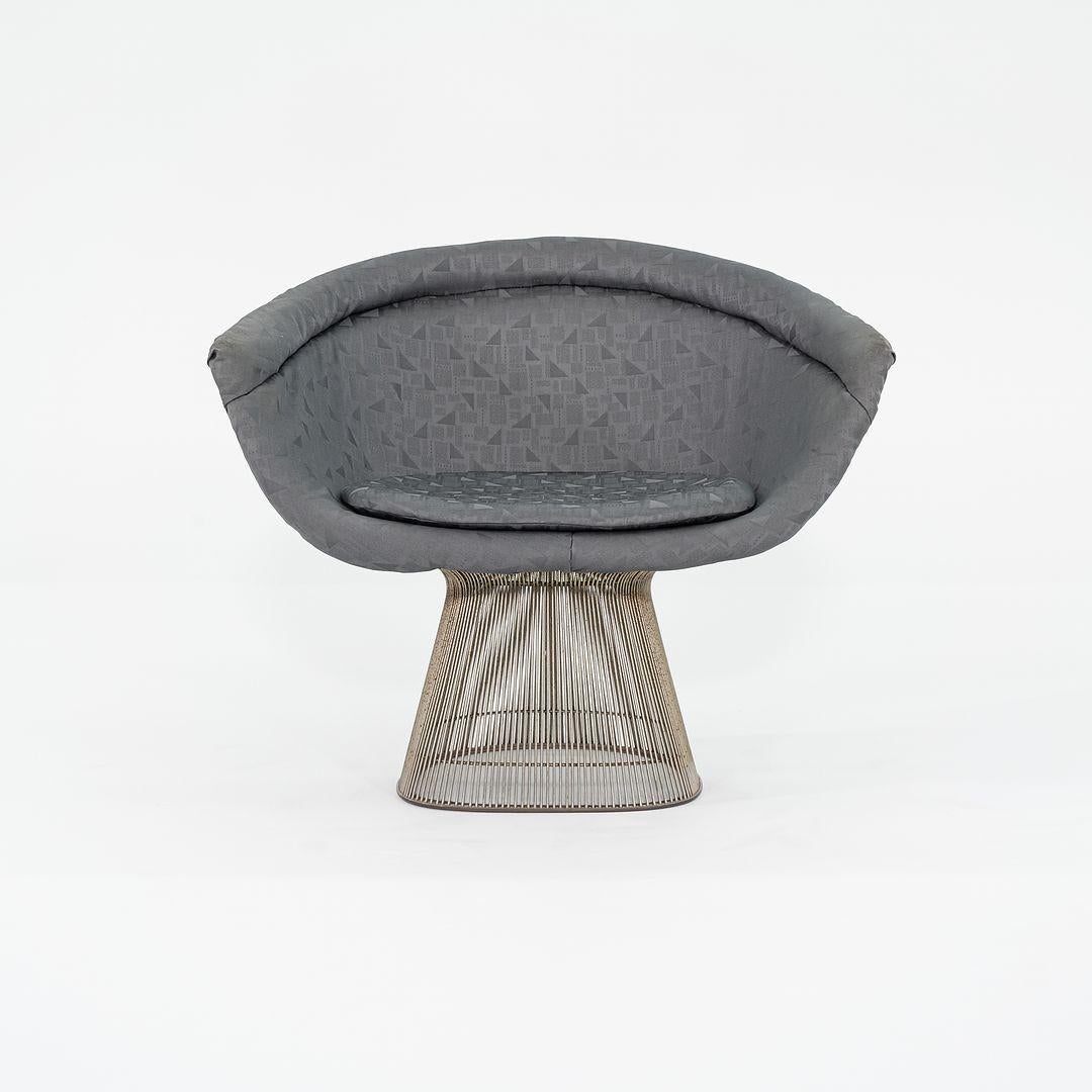 Dies ist ein Platner Lounge Chair, Modell 1715L, ursprünglich entworfen von Warren Platner für Knoll im Jahr 1966. Diese Beispiele stammen aus den 1960er Jahren. Der angegebene Preis beinhaltet einen Stuhl, und wir haben vier Stühle zum Kauf