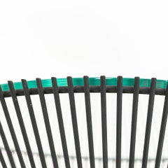 Warren Platner für Knoll, Beistelltisch aus bronziertem Stahl und Glas, 1960er Jahre