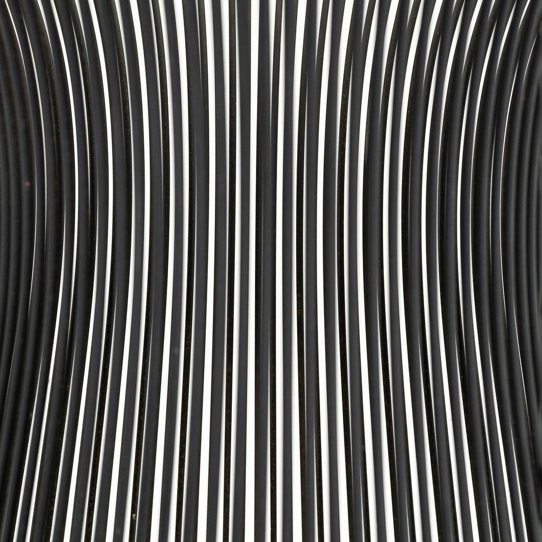 Effet bronze Table d'appoint Warren Platner pour Knoll des années 1960 en acier bronzé et verre en vente