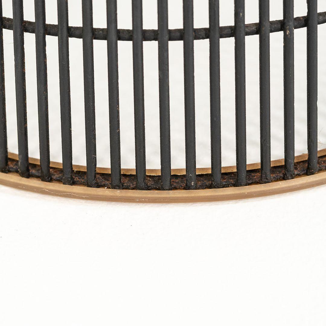 Table d'appoint Warren Platner pour Knoll des années 1960 en acier bronzé et verre Bon état - En vente à Philadelphia, PA