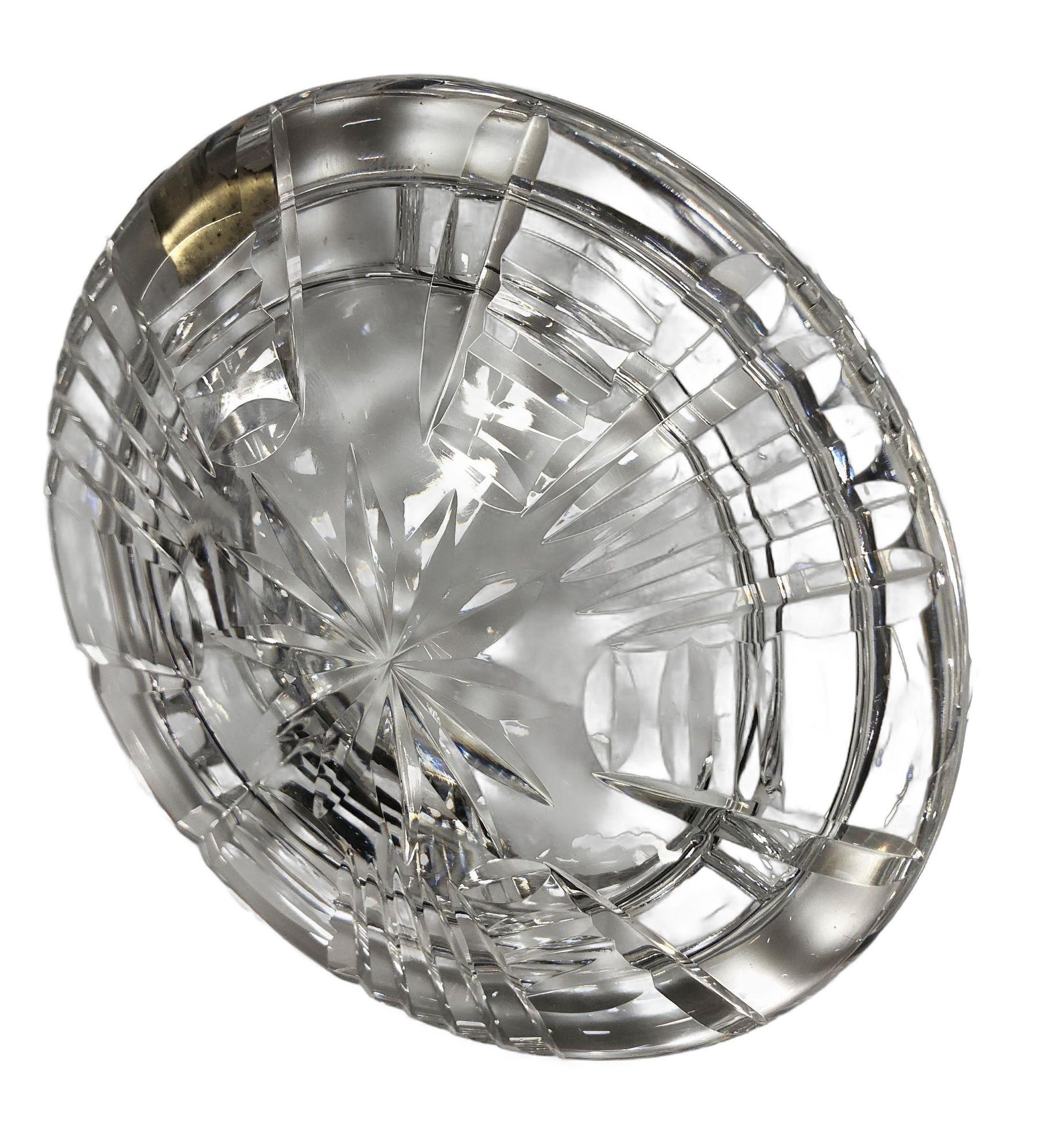 irlandais Cendrier Waterford Crystal 5