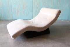 1960s Wave Chaise Lounge by Caraway Furniture after Adrian Pearsall mid century