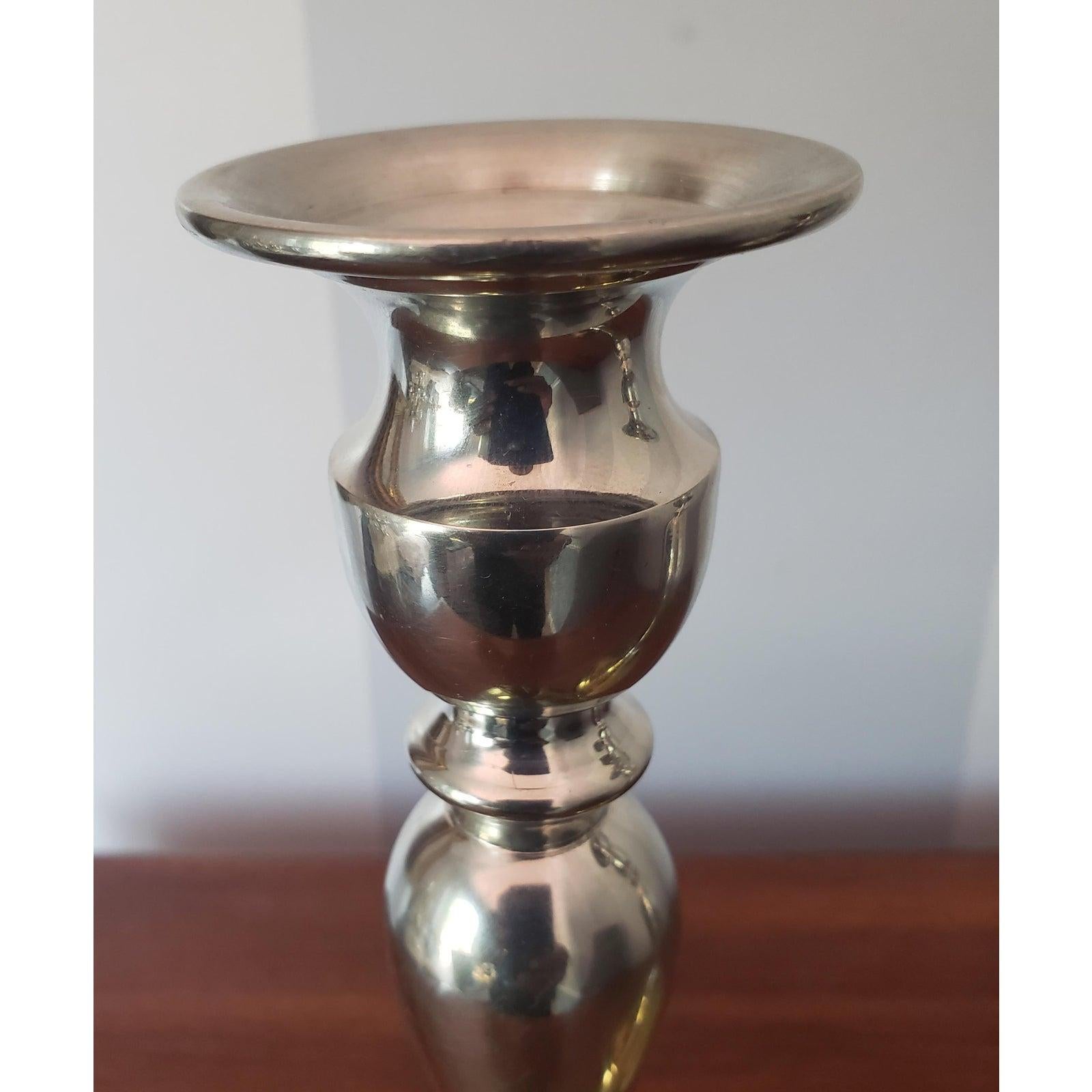 web pewter weighted candlesticks