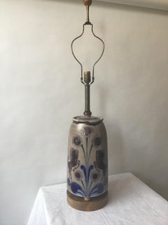 1960s West German Ceramic Horse Lamp